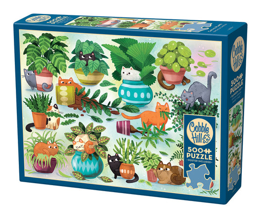 Cats vs Plants 500pc