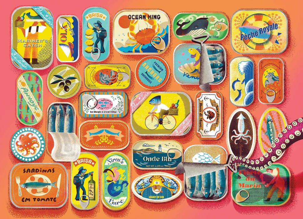 Sardines and Friends 500pc jigsaw puzzle