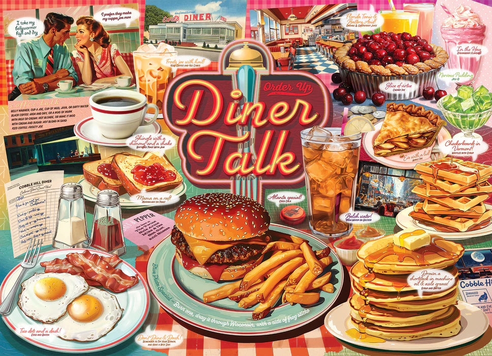 Diner Talk 500pc jigsaw puzzle