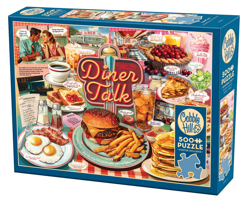 Diner Talk 500pc jigsaw puzzle