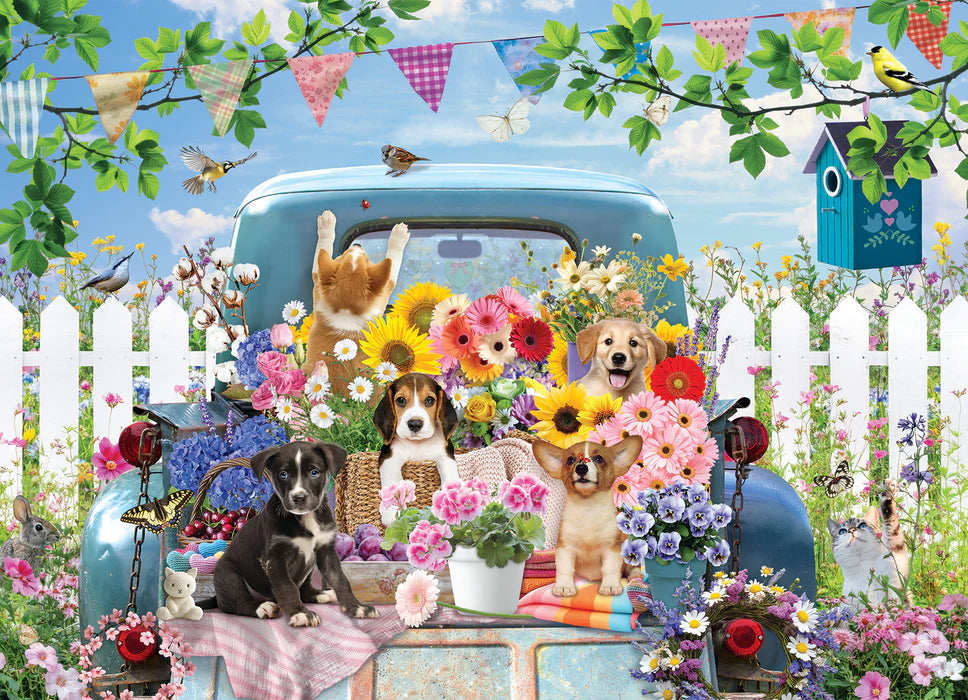 Country Truck in Summer 500pc jigsaw puzzle