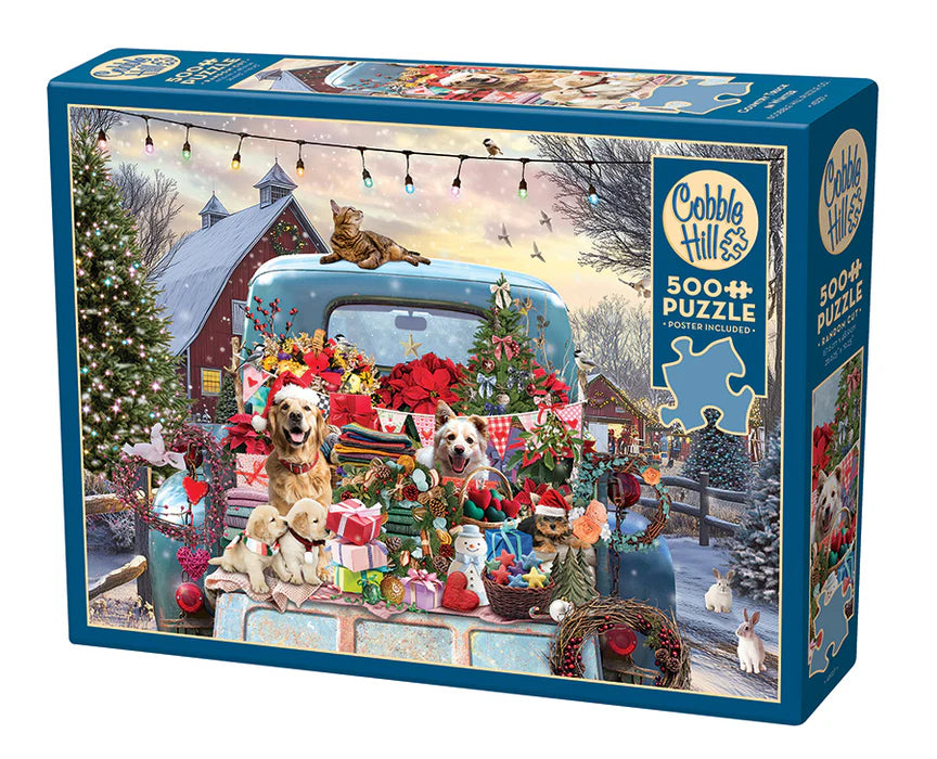 Country Truck in Winter 500pc jigsaw puzzle
