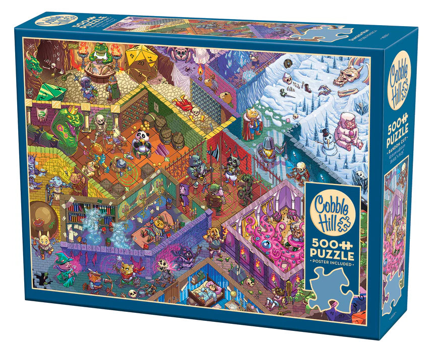 Dungeon Run 500pc jigsaw puzzle