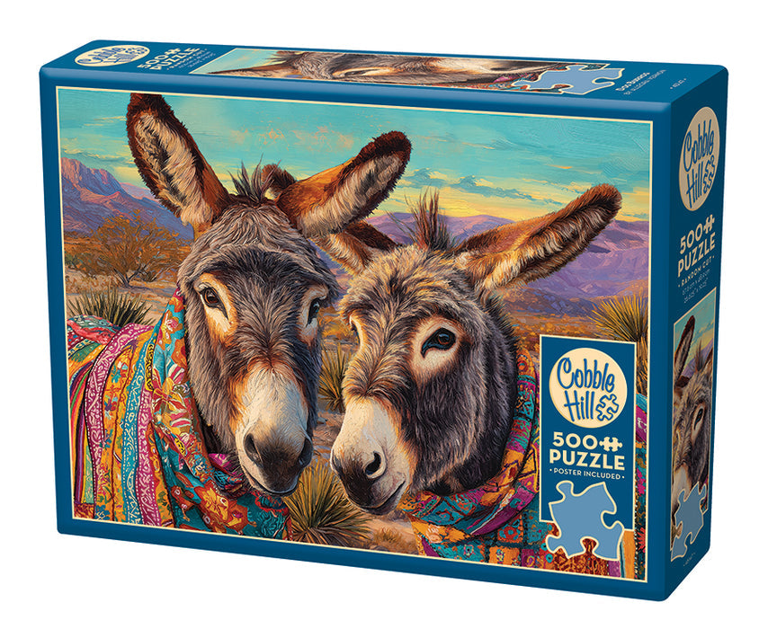 Dos Burros 500pc jigsaw puzzle