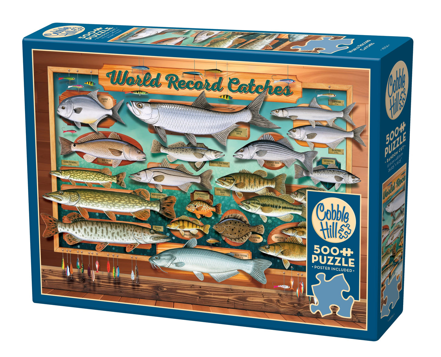 World Record Catches 500pc jigsaw puzzle