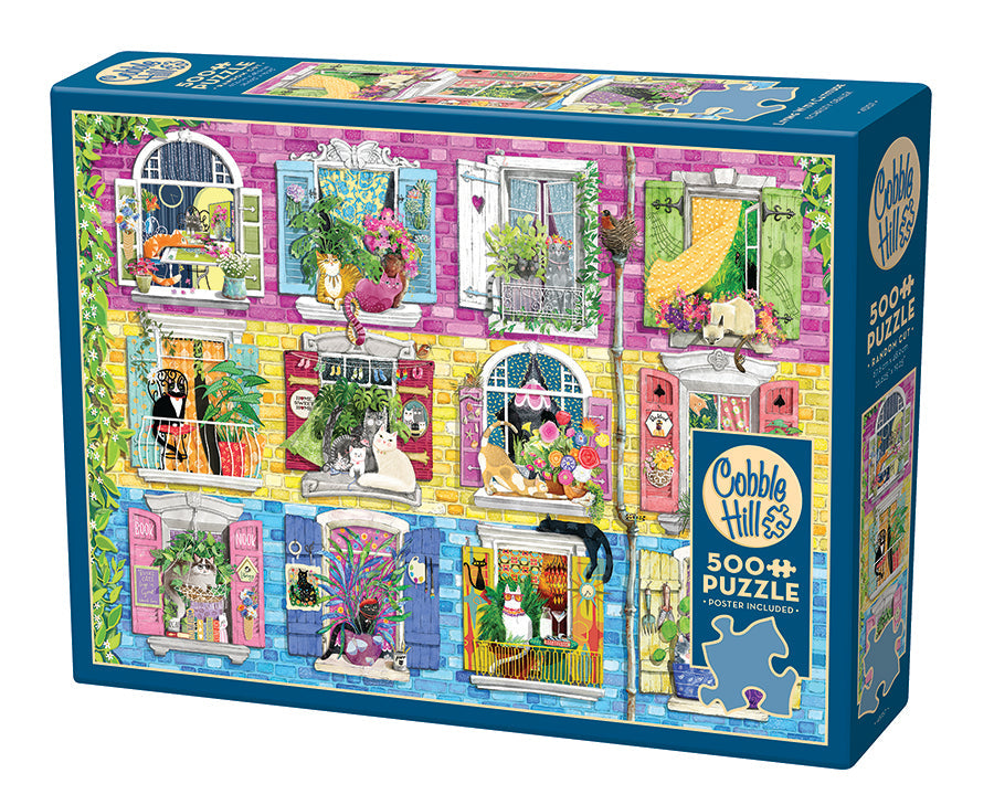 Living with Catitude 500pc jigsaw puzzle
