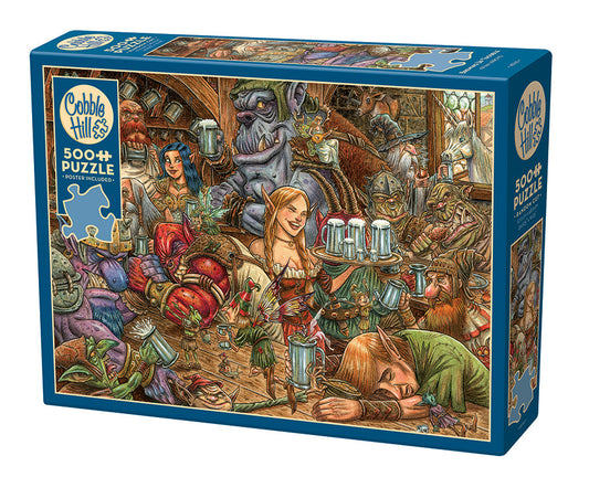 Brewing Up Trouble 500pc jigsaw puzzle
