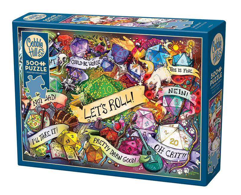 Let's Roll! 500pc jigsaw puzzle