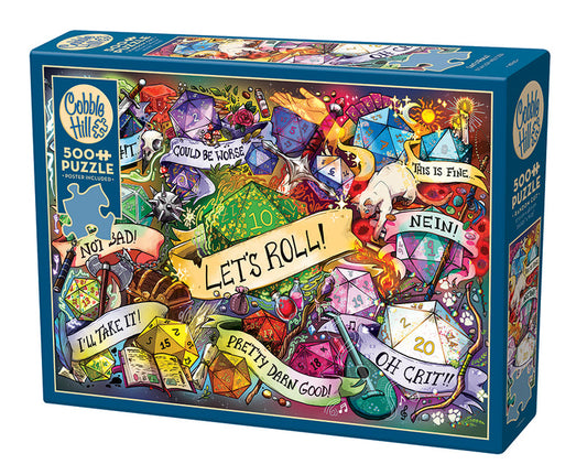 Let's Roll! 500pc jigsaw puzzle