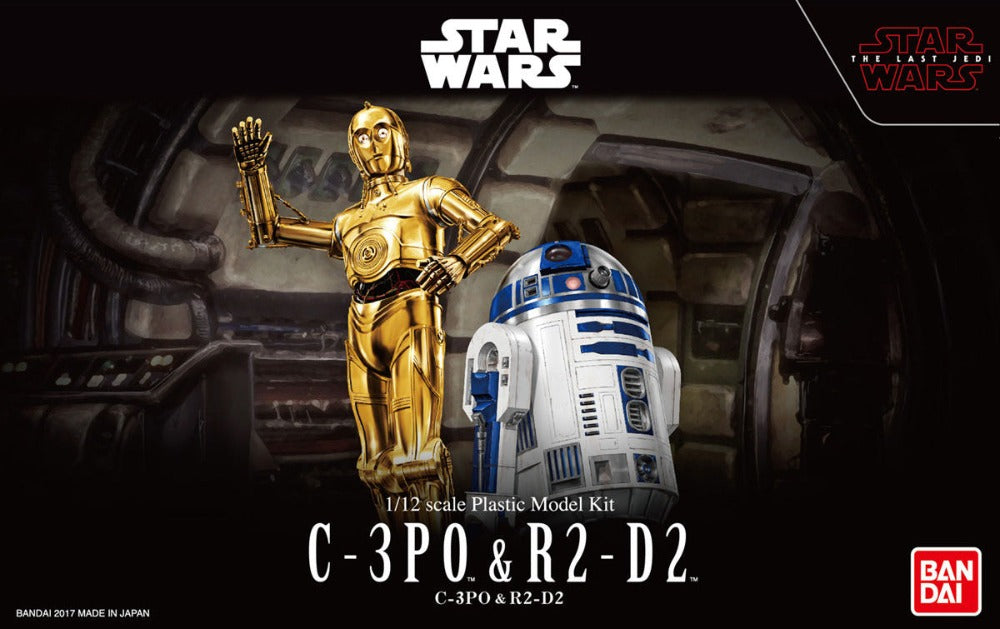 Star Wars C-3PO & 2-D2 1/12