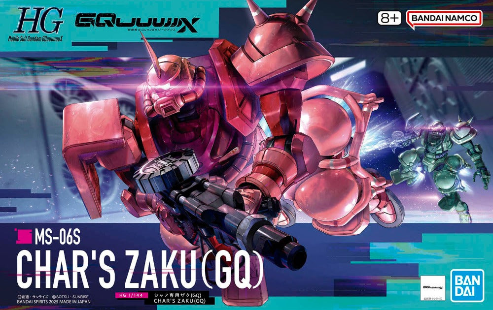 HG Char's Zaku(GQ) 1/144
