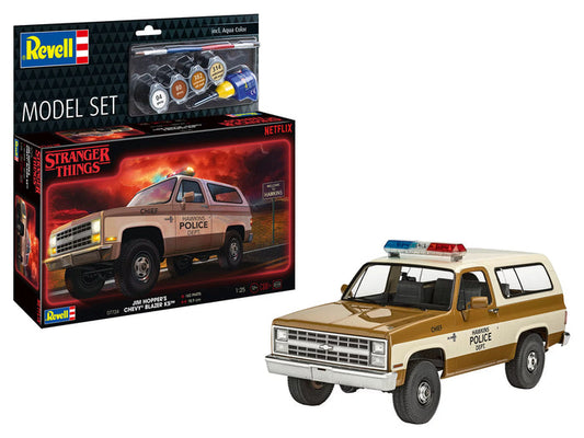 Stranger Things Jim Hopper's Chevy Blazer K5 1/25