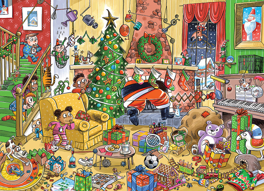 Catching Santa 350pc Family