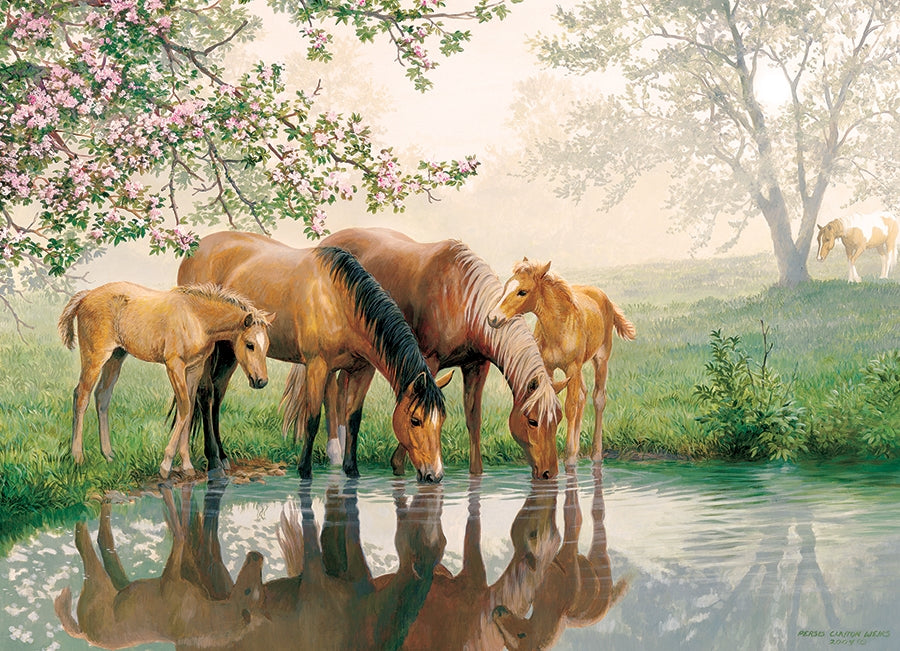 Horse Family - Family 350pc