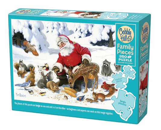 Santa Claus and Friends 350pc Family Puzzle
