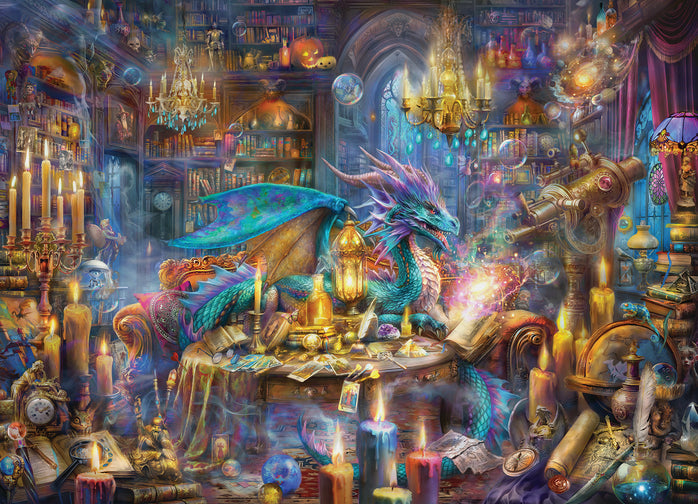 The Library Keeper 350pc family puzzle