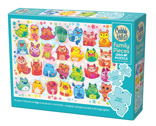Little Monsters 350pc Family jigsaw puzzle