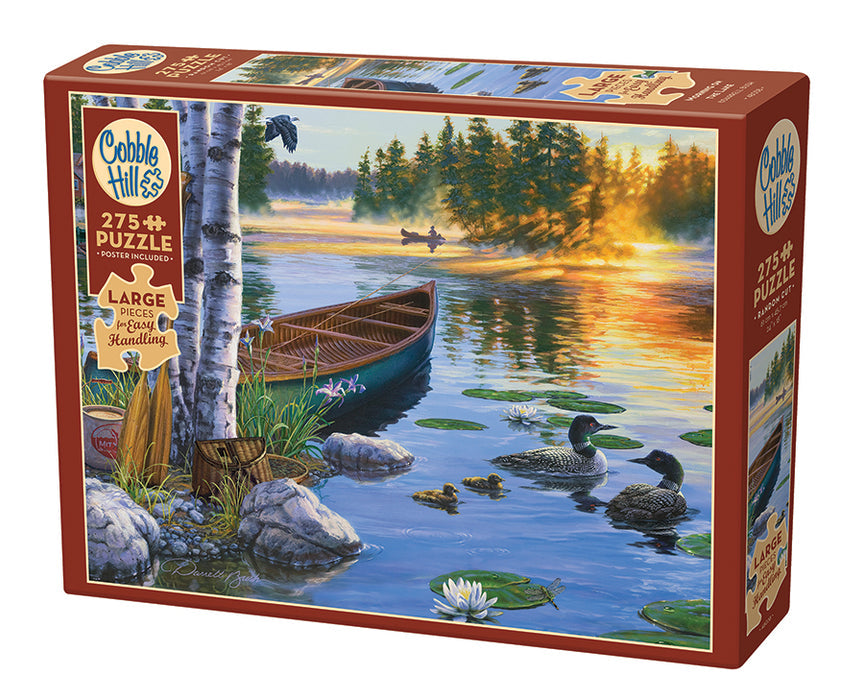 Morning on the Lake 275pc Large piece jigsaw puzzle
