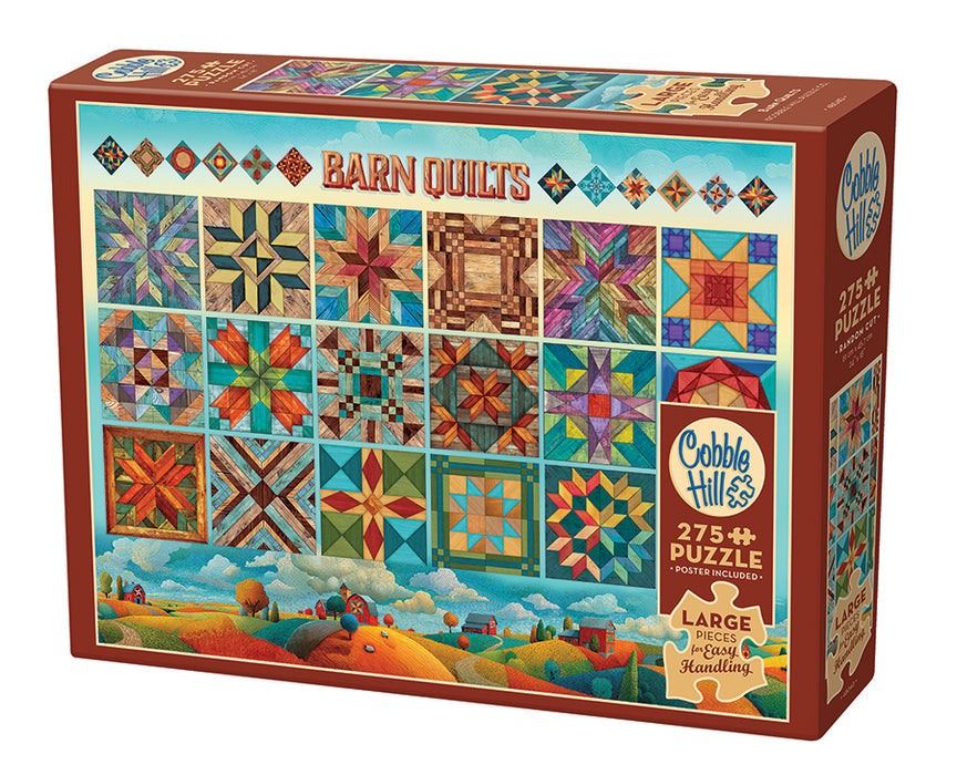 Barn Quilts 275pc jigsaw puzzle