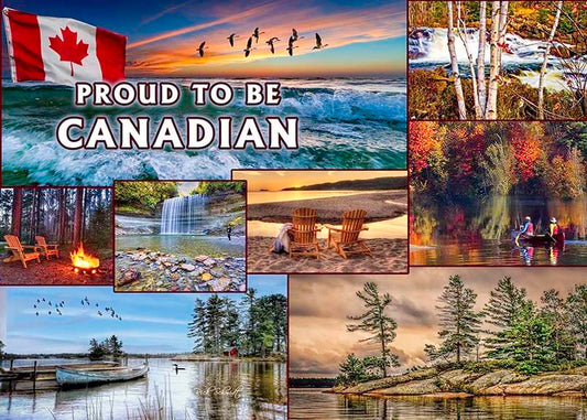 Proud to be Canadian 1000pc