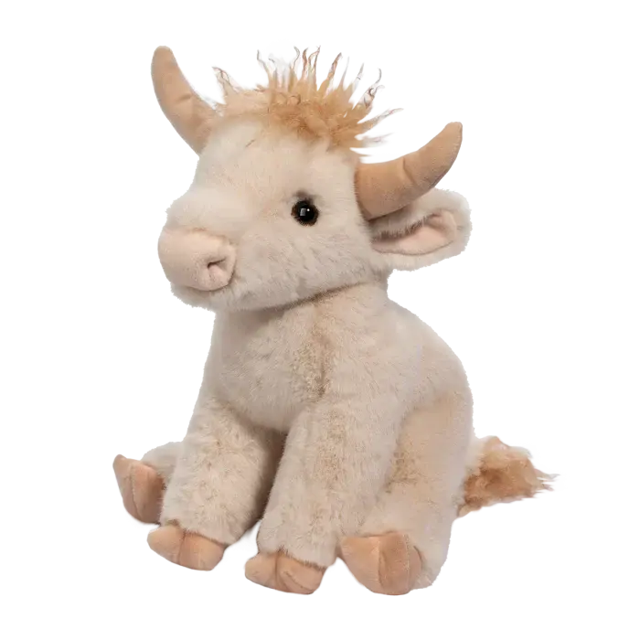 Laddie Cream Highland Cow super soft