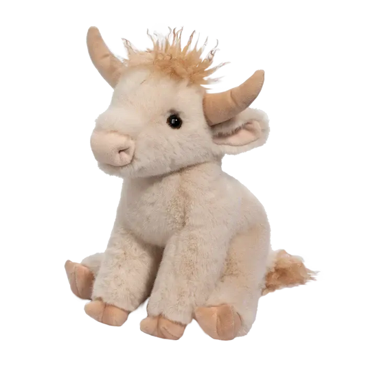 Laddie Cream Highland Cow super soft