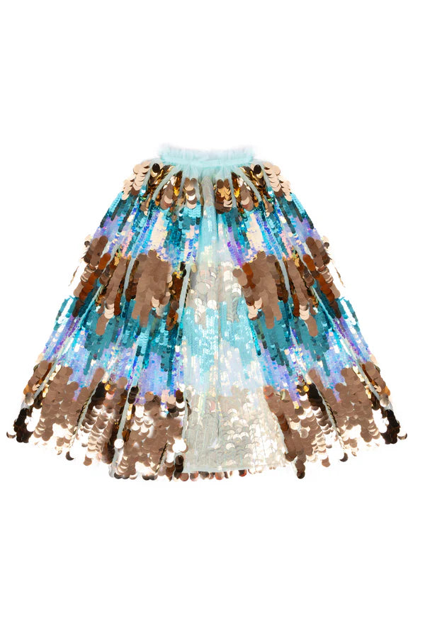 The 5th Avenue Pailette Cape, Mermalicious Size 4-6