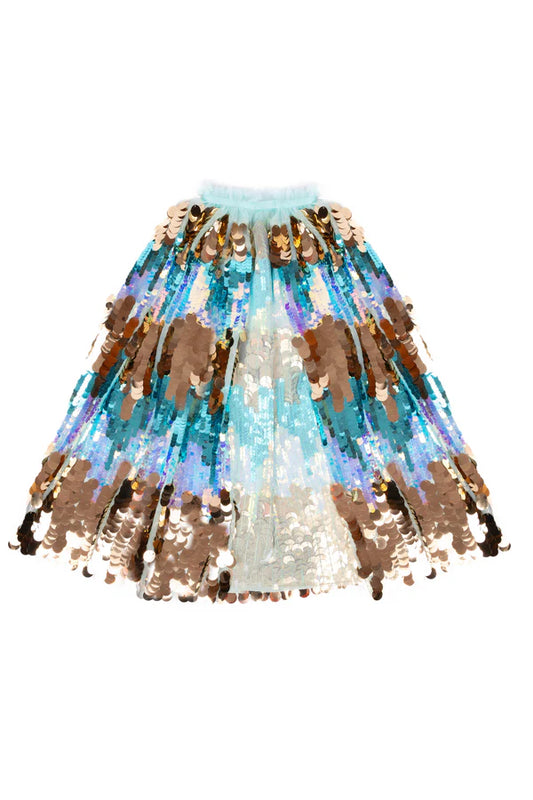 The 5th Avenue Pailette Cape, Mermalicious Size 4-6