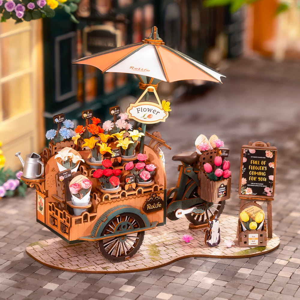 3D Puzzle Blossom Cart