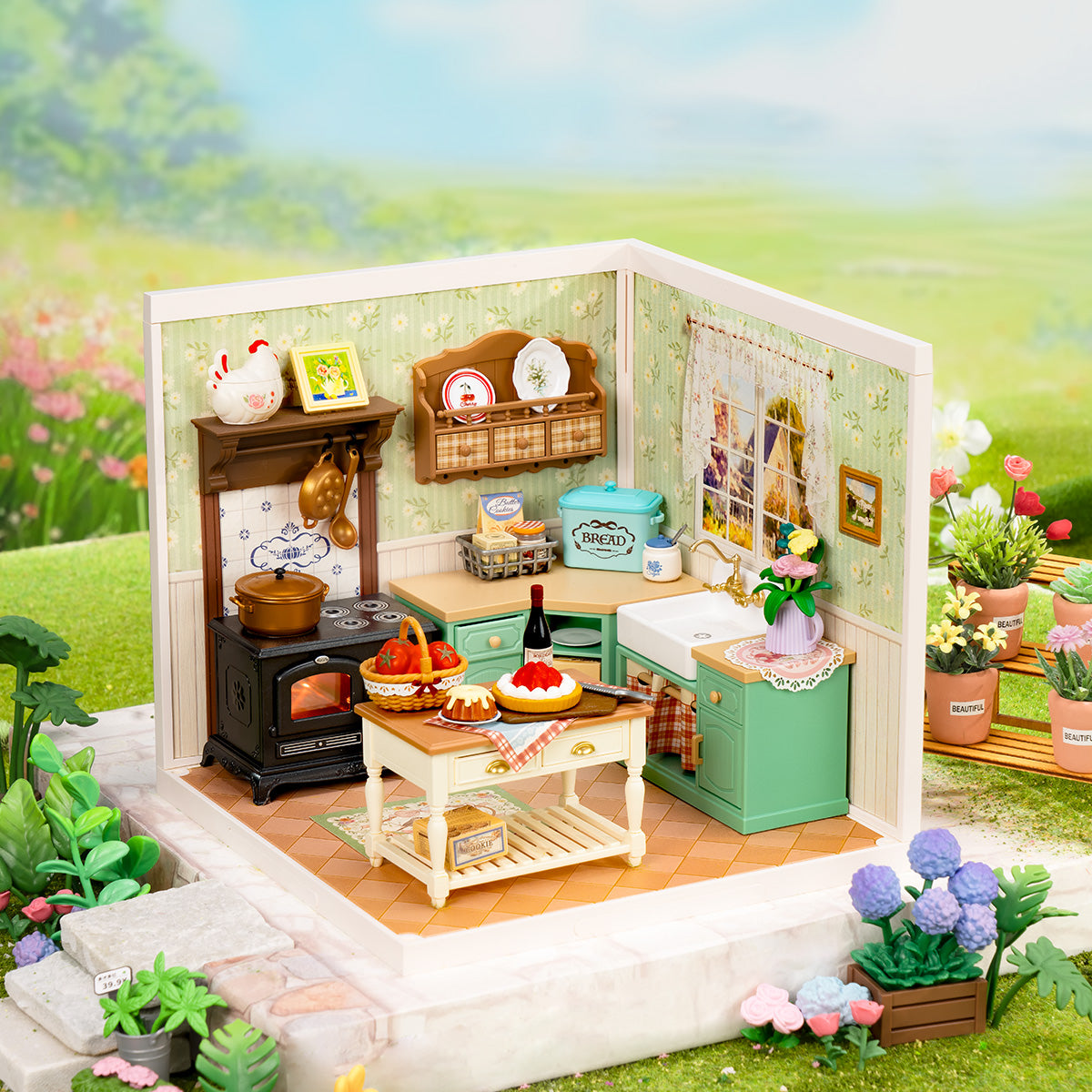 DIY Super Creator Farmhouse Kitchen