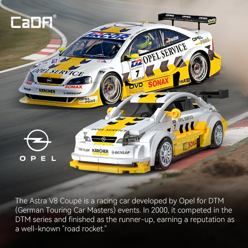 Opel Astra V8 Coupe  1/24 305pc