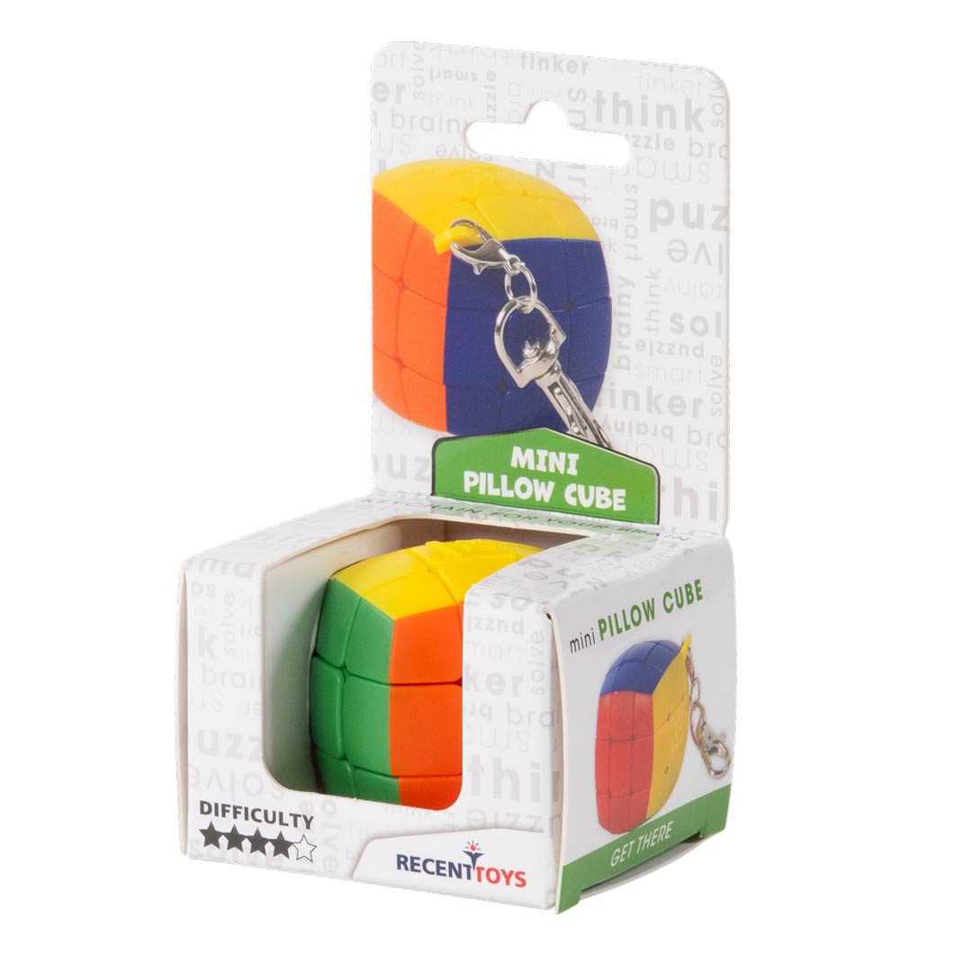 Pillow Cube Key Chain