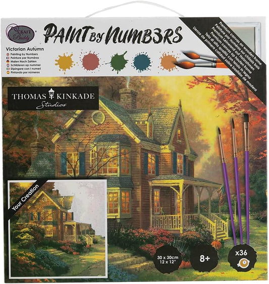 Victorian Autumn 12X12"