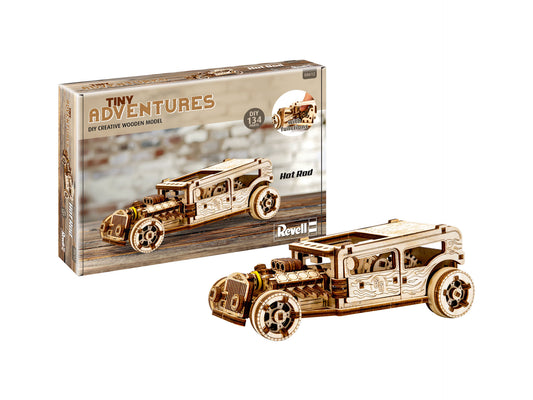 DIY Wooden Model Hot Rod