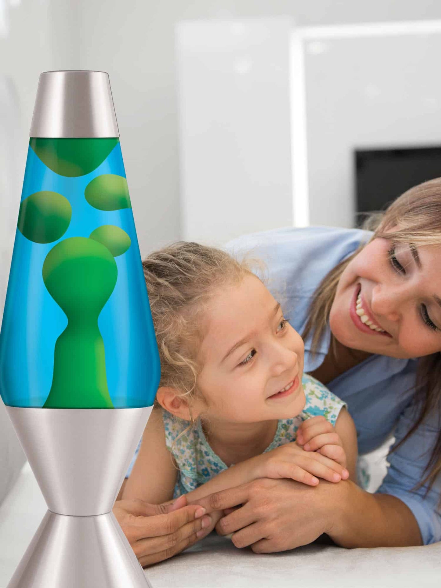 Lava Lamp Green/ Blue 16.3" (in store)