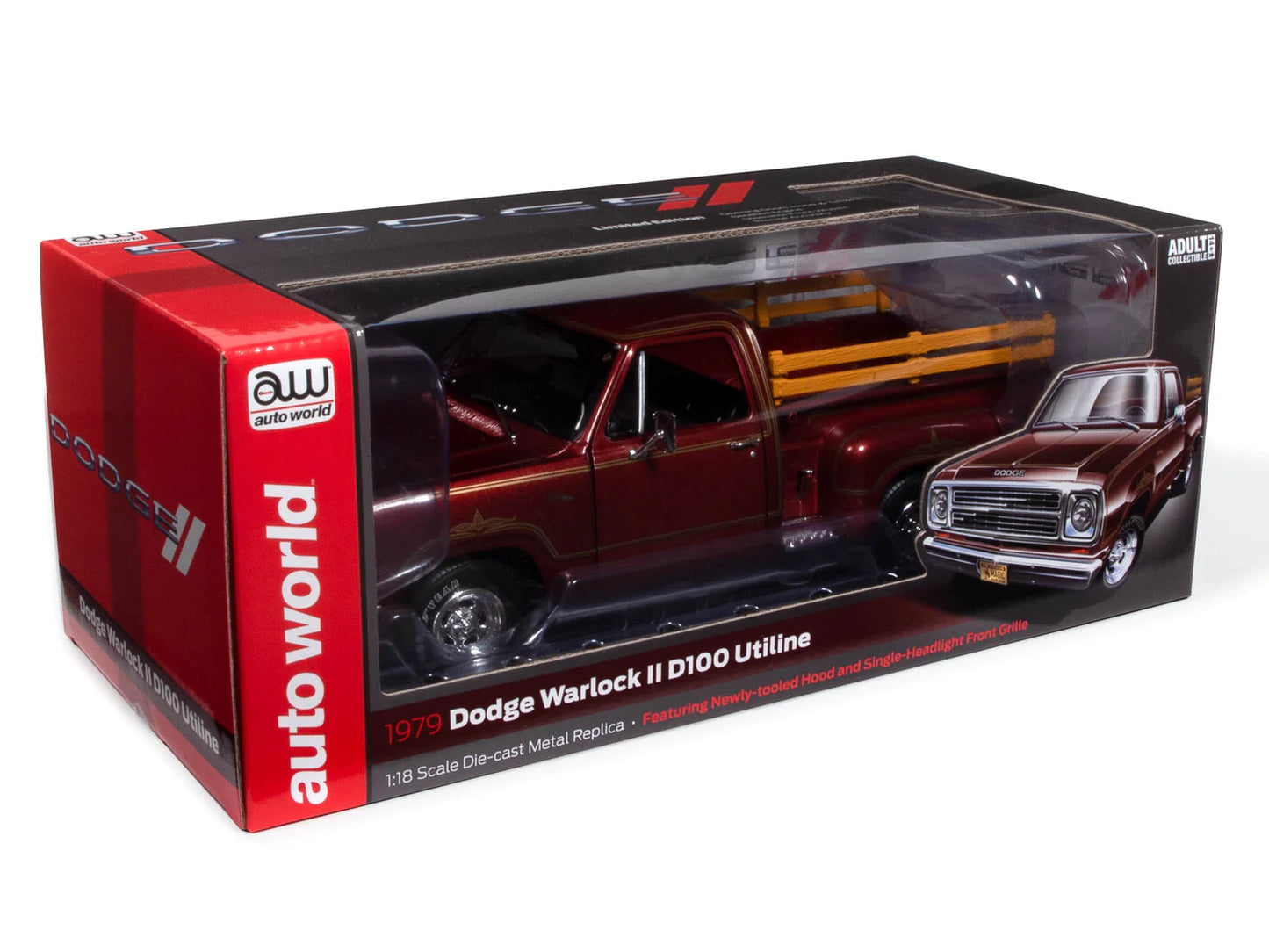 Dodge Warlock II D100 Utline 1979 1/18