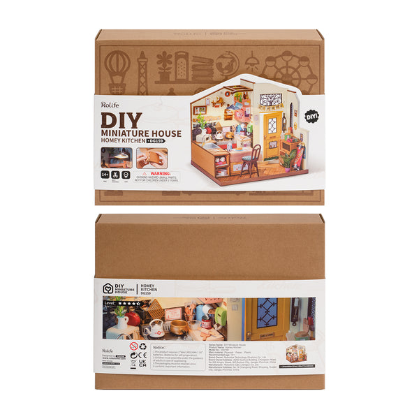 DIY Miniature House Homey Kitchen