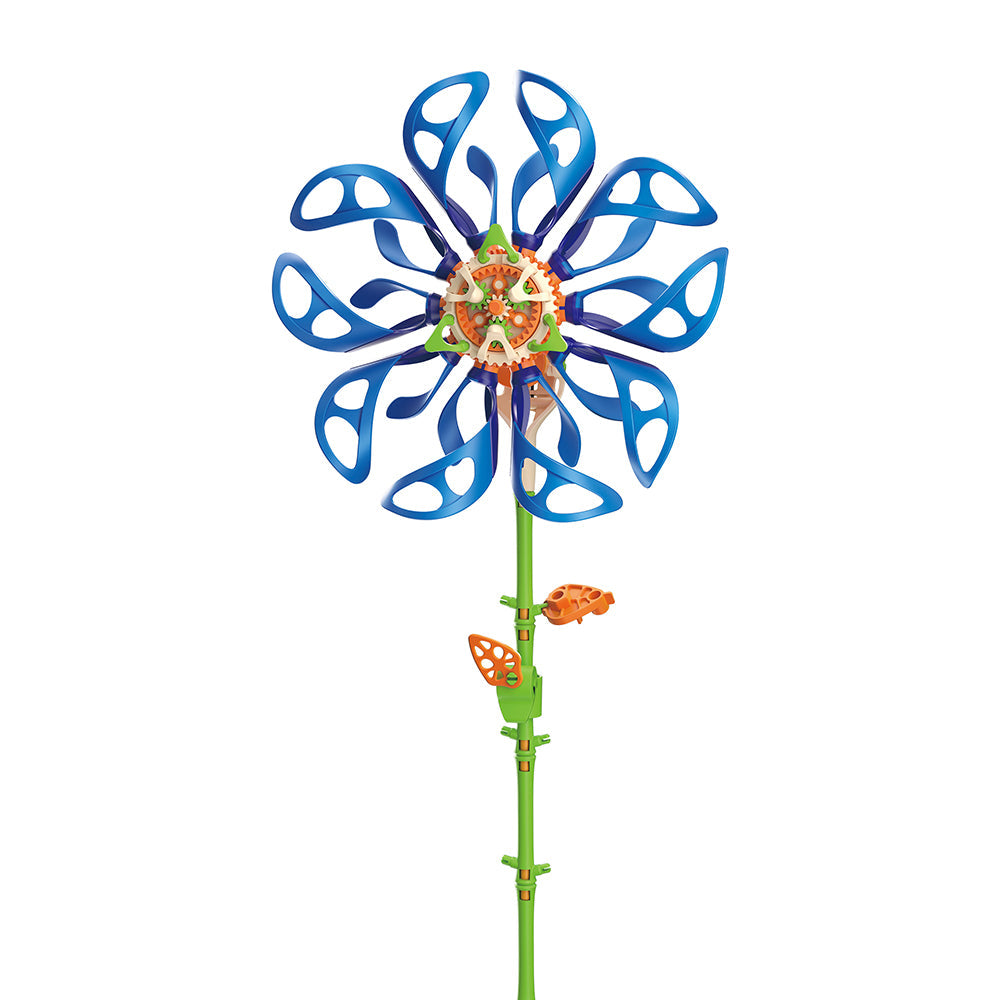 Solar Flower Sapphire Swirl