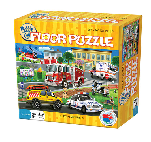 First Responders 36pc Floor Puzzle