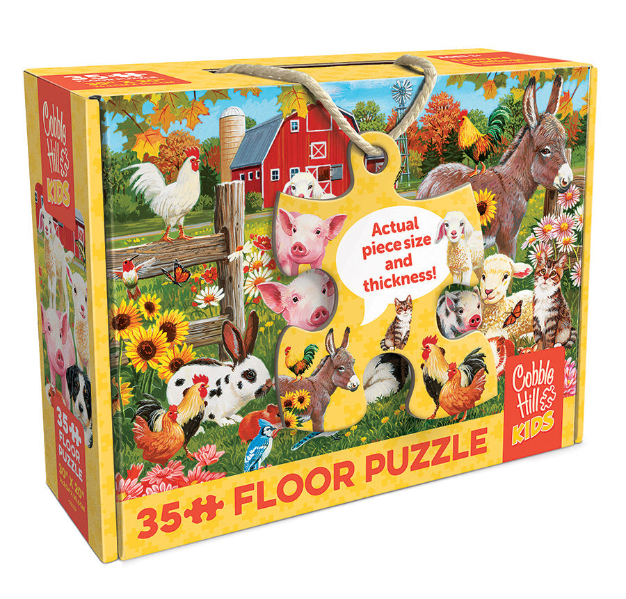 Farmyard Greetings 35pc Floor Puzzle