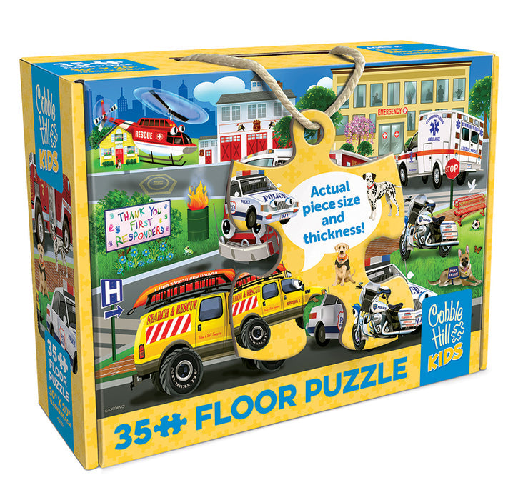 First Responders 35pc Floor Puzzle