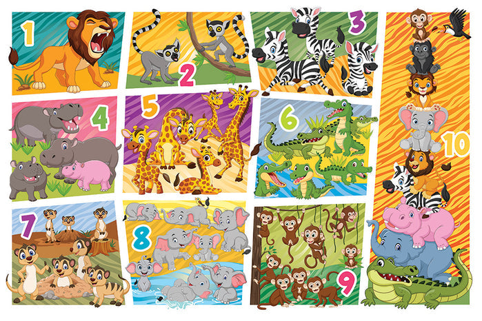 Animal Count 35pc Floor Puzzle