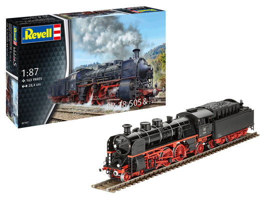 Express Locomotive BR 18 505 & Tender 2'3'T 38 1/87