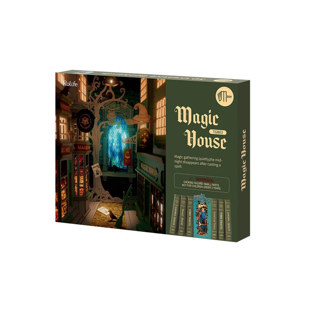 DIY Book Nook Magic House