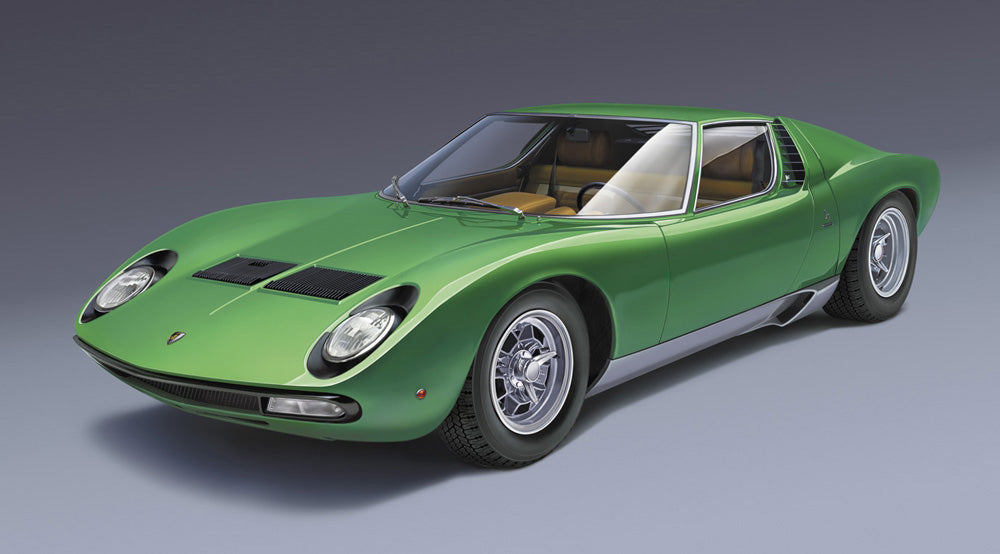 Lamborghini Miura P400 SV "Chassis #4846 Full Restoration" 1/24