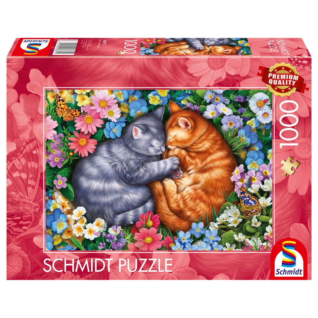 Sleeping Velvet Paws 1000pc