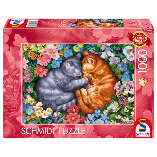 Sleeping Velvet Paws 1000pc