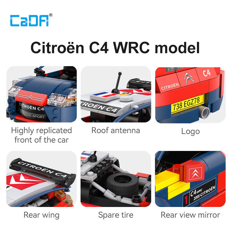Remote Control Citroen C4 WRC 2008