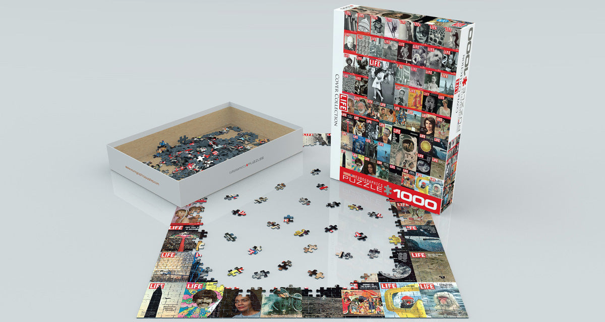 Life Magazine Covers 1000pc