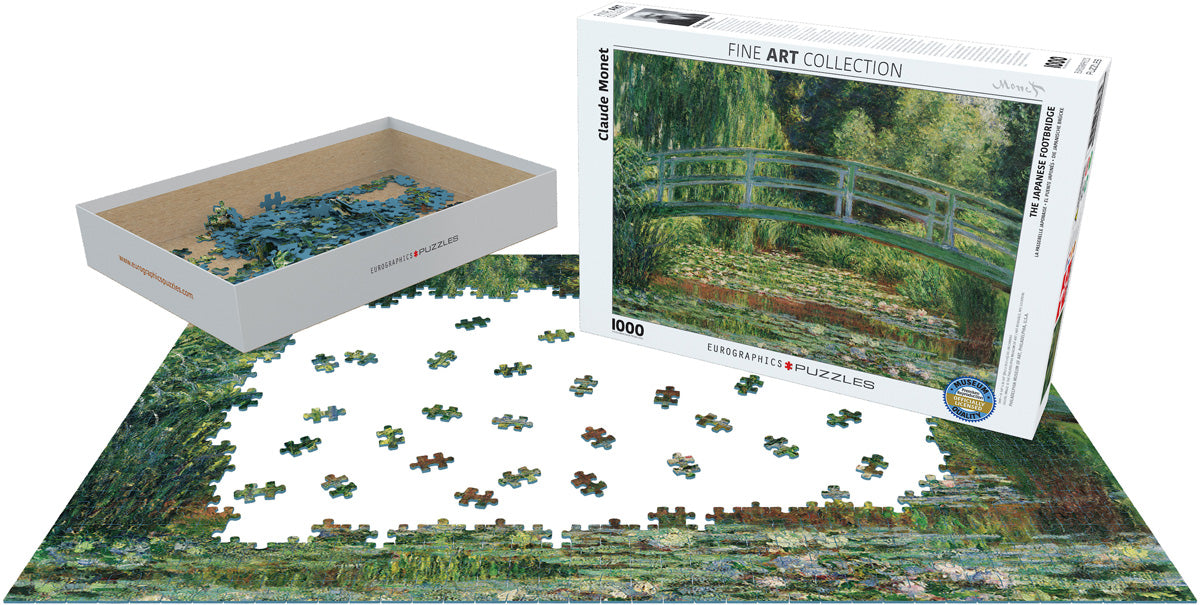 Japanese Footbridge - Monet 1000pc